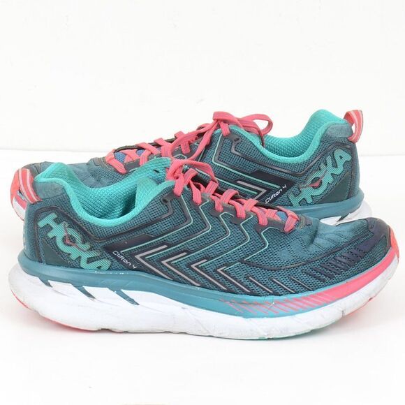 Hoka One One Clifton 4 Women's 9.5 Road Running Sneakers - Picture 7 of 10